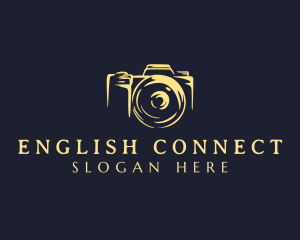 Lens Camera Photographer logo design