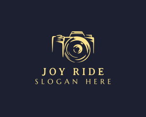 Lens Camera Photographer logo design