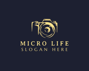 Lens Camera Photographer logo design