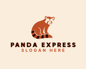 Wild Red Panda Zoo logo design