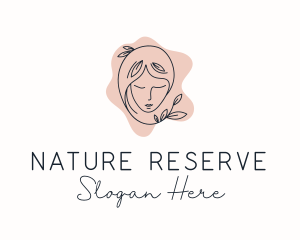 Nature Woman Beauty logo design