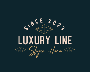 Luxury Diamond Business logo design