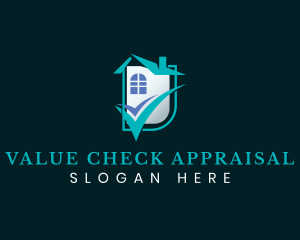 Home Check Real Estate logo design