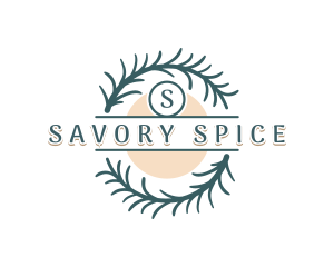 Natural Herb Spice logo design