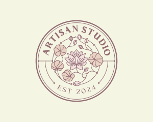 Lotus Floral Garden logo design