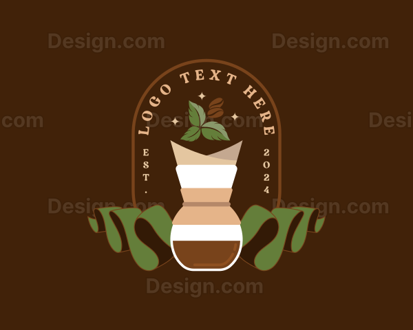 Drip Coffee Cafe Logo