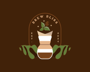 Drip Coffee Cafe logo design