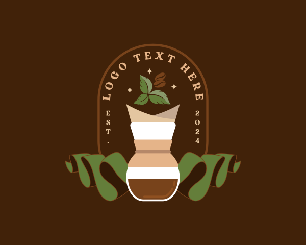 Coffee Drip logo example 3