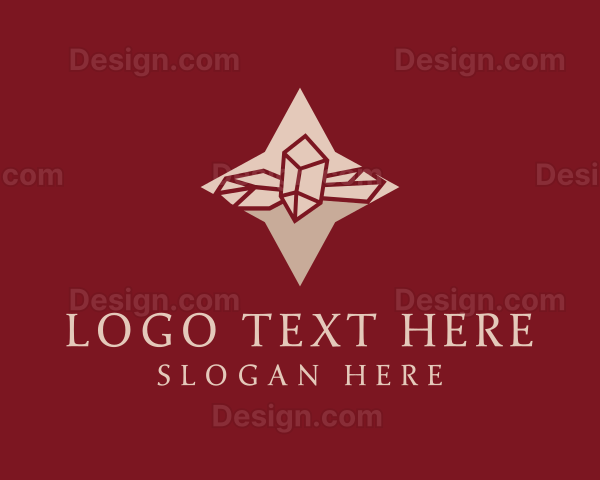 Star Gemstone Crystal Logo