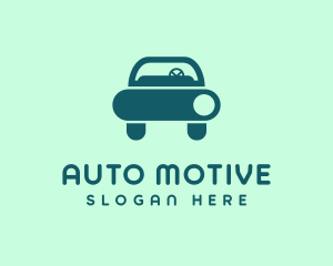 Auto Sedan Bumper logo design