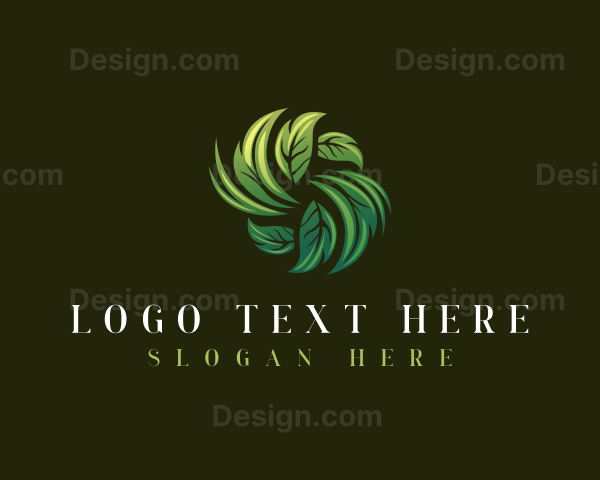 Organic Leaf Herbal Logo