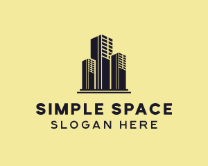 Office Space Building Realty logo design