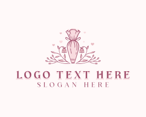 Floral Baking Baker logo