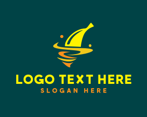 Banana Fruit Smoothie logo