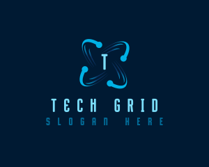 Digital Circuit Tech logo design