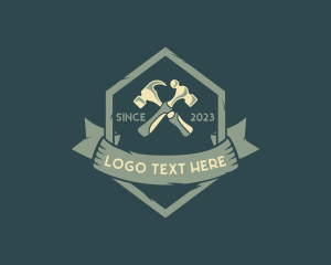 Carpentry Tool Hammer logo