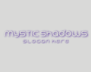 Modern Soft Shadow Agency logo design