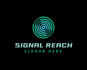 Signal Radar Sphere logo design