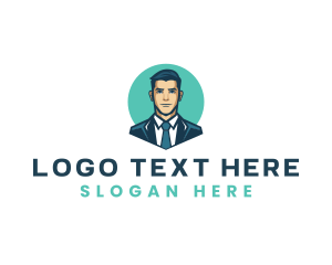 Professional Businessman Suit logo