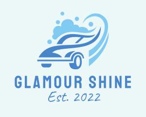 Sanitize Car Wash Cleaner  logo design