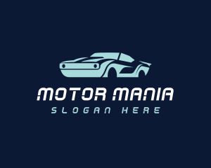 Racing Car Automobile logo