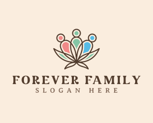 Lotus People Family logo design