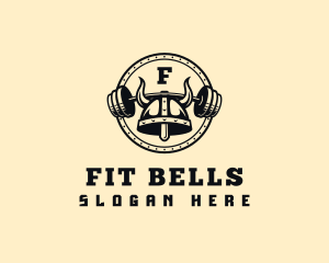 Viking Barbell Fitness logo design