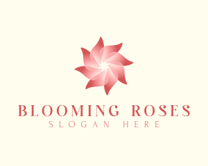 Bloom Flower Petal logo design