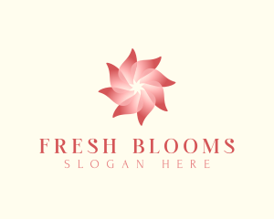 Bloom Flower Petal logo design