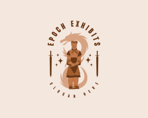 Chinese Sculpture Warrior logo