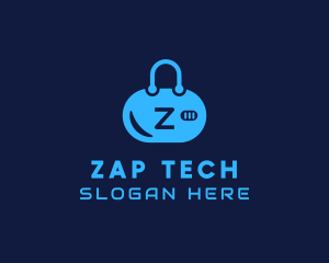 Tech Bag Security logo design