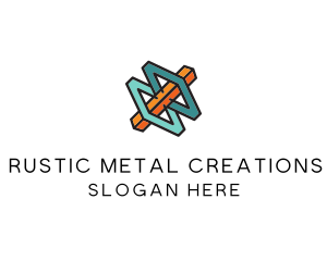 Architecture Metal Fabrication logo design