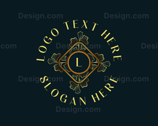 Premium Botanical Ornament Logo