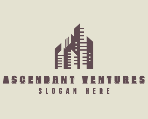 Skyscraper Tower Building logo design