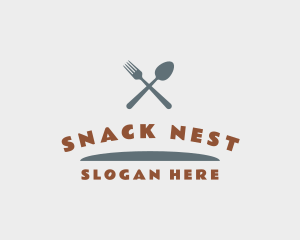 Spoon Fork Restaurant logo design