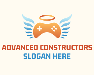 Holy Angel Gamepad logo design