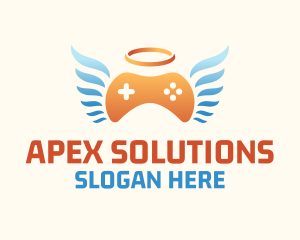 Holy Angel Gamepad logo design