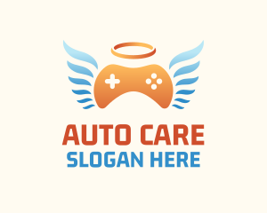 Holy Angel Gamepad logo design