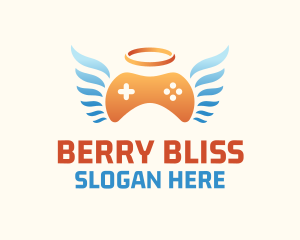 Holy Angel Gamepad logo design