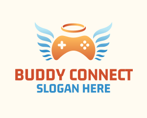 Holy Angel Gamepad logo design