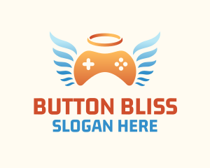 Holy Angel Gamepad logo design