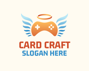 Holy Angel Gamepad logo design