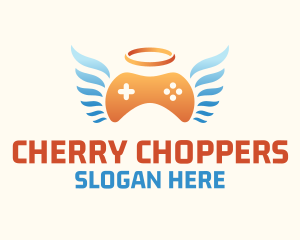 Holy Angel Gamepad logo design