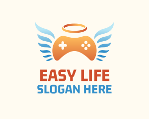 Holy Angel Gamepad logo design