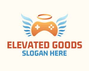 Holy Angel Gamepad logo design