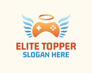 Holy Angel Gamepad logo design