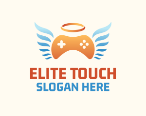 Holy Angel Gamepad logo design