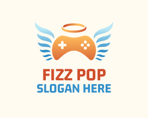 Holy Angel Gamepad logo design