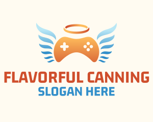 Holy Angel Gamepad logo design