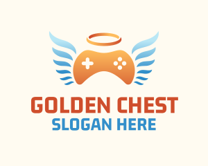 Holy Angel Gamepad logo design